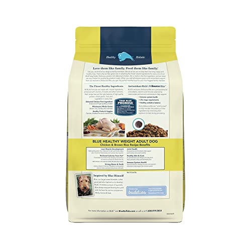 Blue Buffalo Life Protection Formula Adult Healthy Weight Dry Dog Food 5 Lbs thumbnail