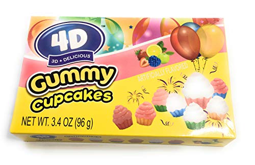 4D Gummy Cupcake