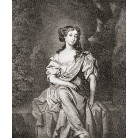 Eleanor Nell Gwyn 1650 Canvas Art - Ken Welsh Design Pics (12 X 15)