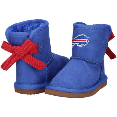 Girls Toddler Cuce Royal Buffalo Bills Low Team Ribbon Boots, Toddler Girl's, Size: 9, Blue