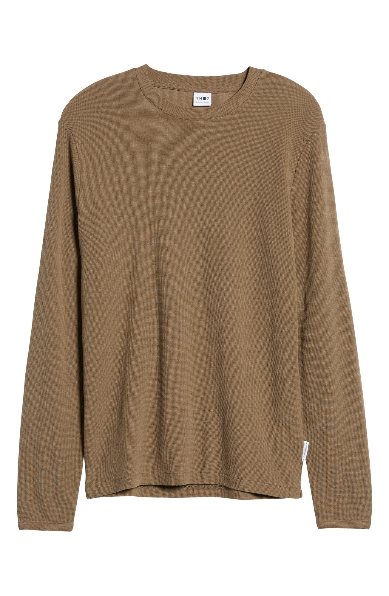 NN07 Clive 3323 Slim Fit Long Sleeve T-Shirt in Clay at Nordstrom, Size X-Large