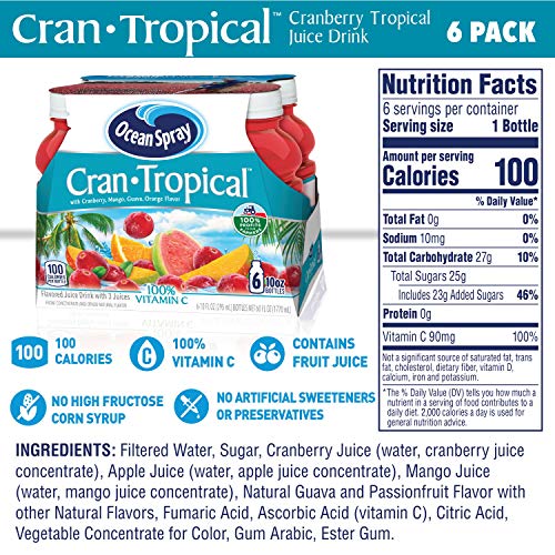 Ocean Spray, Cran Tropical Juice Drink, 60 Oz (Case of 8) thumbnail
