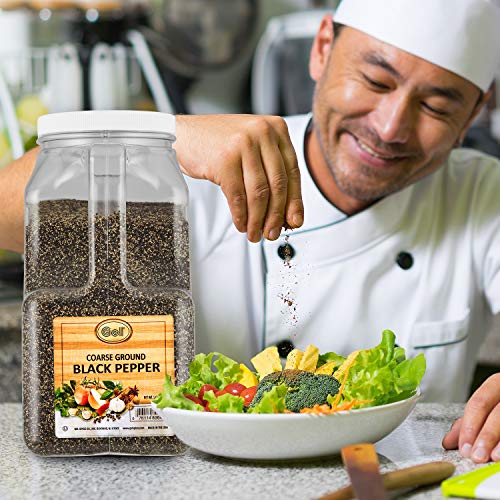 Gel Spice Coarse Ground Black Pepper 18-24 Mesh - Food Service Size - 5 Lbs thumbnail
