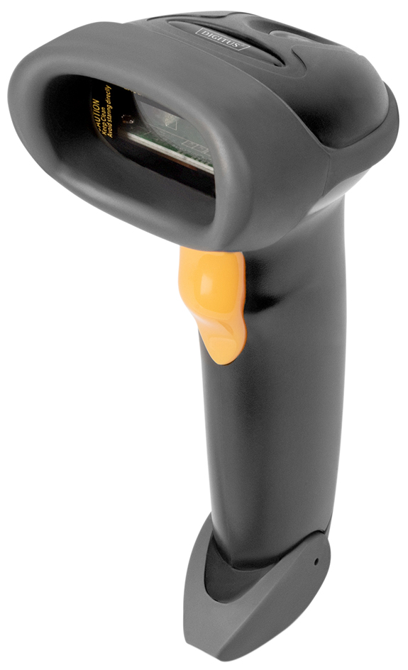 Digitus Da-81001 Barcode Scanner Corded 1D LED Black Handheld USB