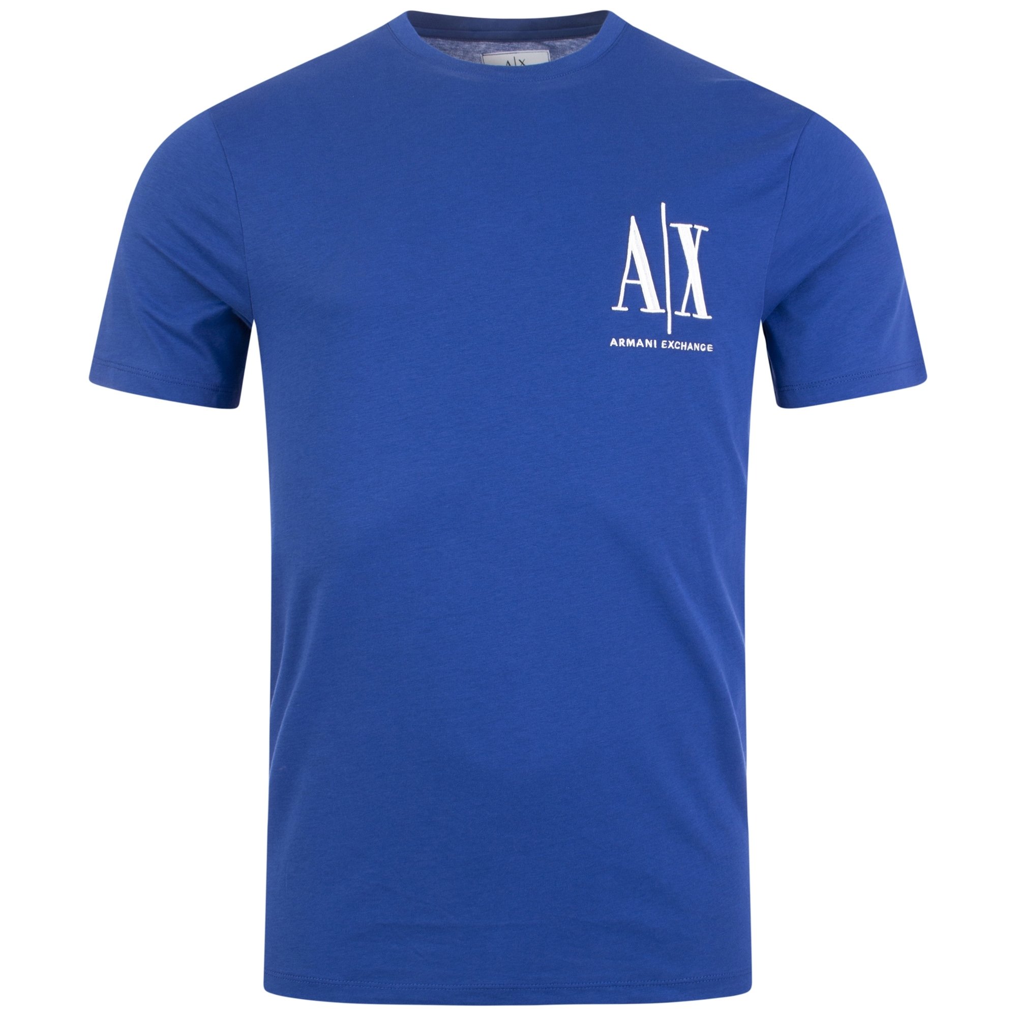 Armani Exchange Small Logo T-Shirt Colour: 1507 Ultramarine, Size: L