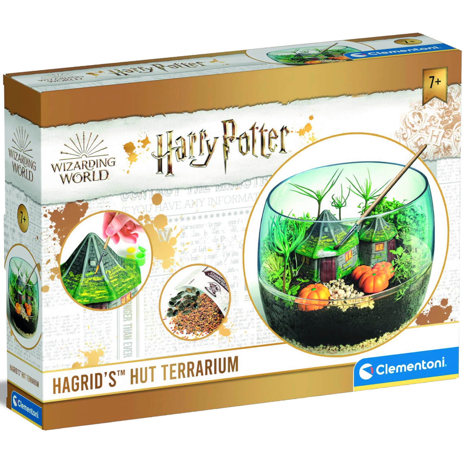 NEW Clementoni Harry Potter Hagrid's Hut Terrarium