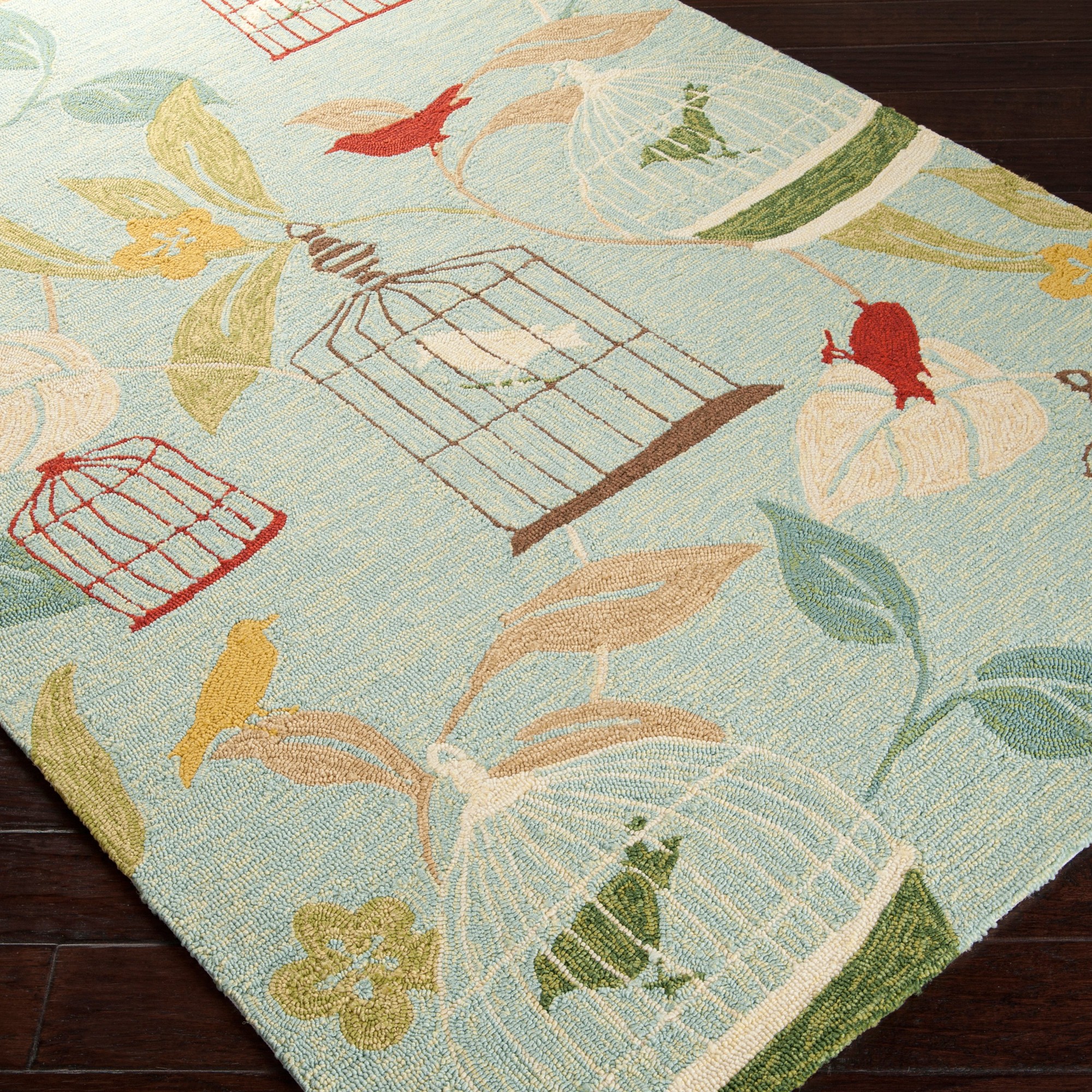 Rain RAI-1128 3' X 5' Rectangle Cottage Rug in