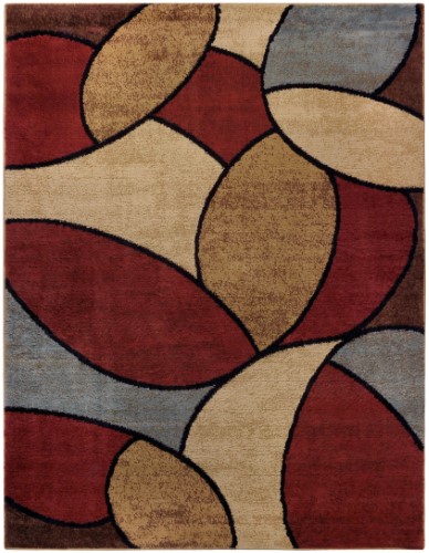 Maxy Home Pasha Collection PA-4579 Modern Contemporary Area Rug - 63-inch-by-83-inch - 5'x'7'