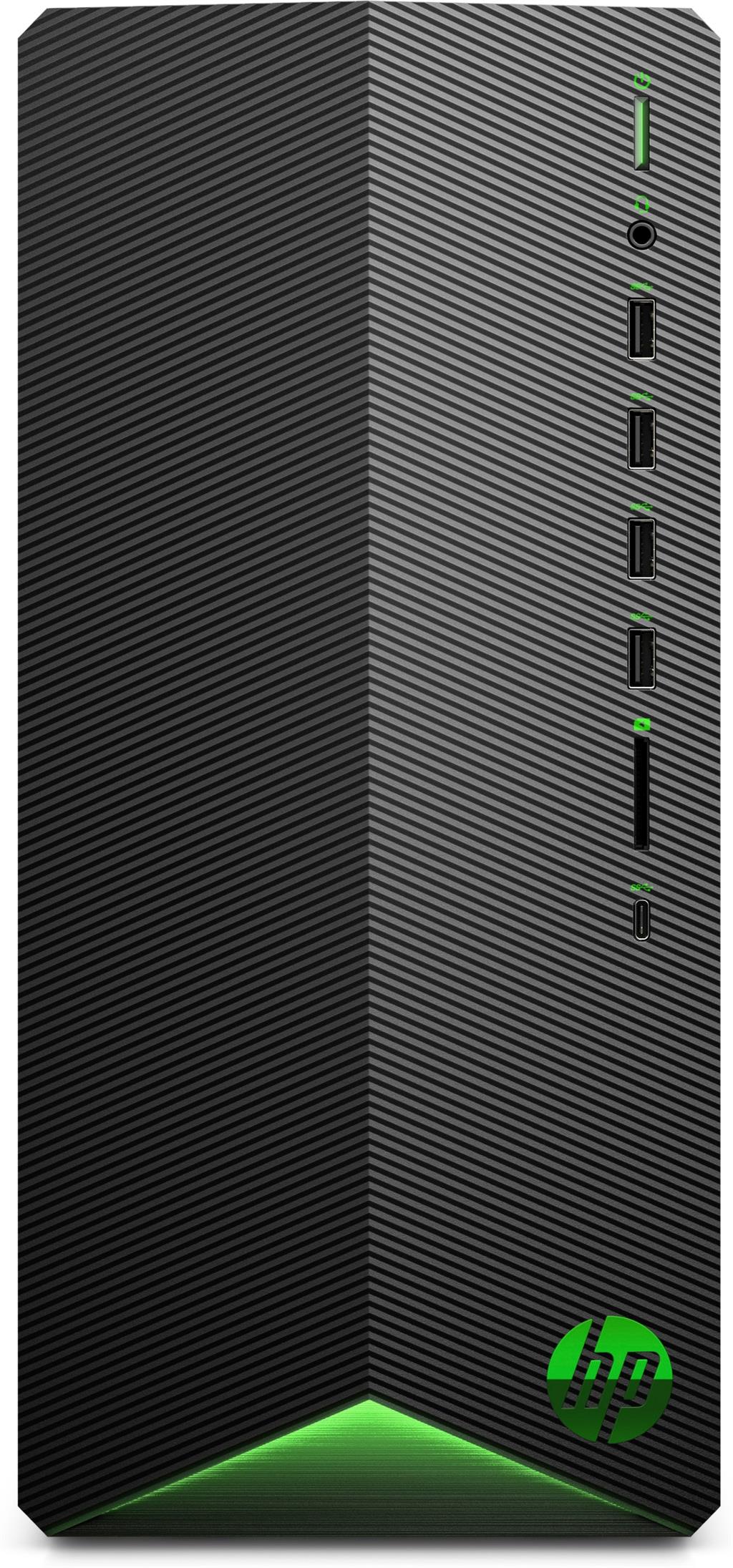 HP Pavilion Gaming TG01-2015na DDR4-SDRAM 5600G Mini Tower AMD Ryzen 5 8 GB 1128 GB HDD+SSD Windows 10 Home PC Black thumbnail