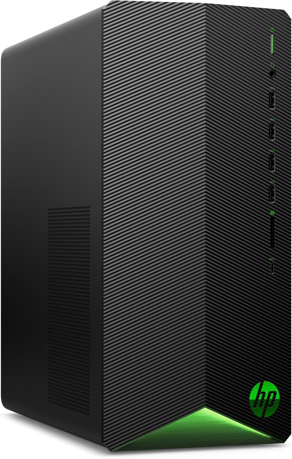 HP Pavilion Gaming TG01-2015na DDR4-SDRAM 5600G Mini Tower AMD Ryzen 5 8 GB 1128 GB HDD+SSD Windows 10 Home PC Black thumbnail