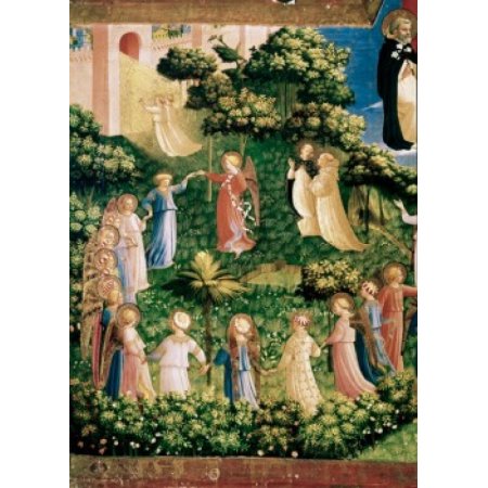 The Last Judgement (Detail) 1438-1445 Fra Angelico (ca1387-1455 Italian) Fresco Museo Di San Marco Florence Italy Canvas Art - Fra Angelico (24 X 36)