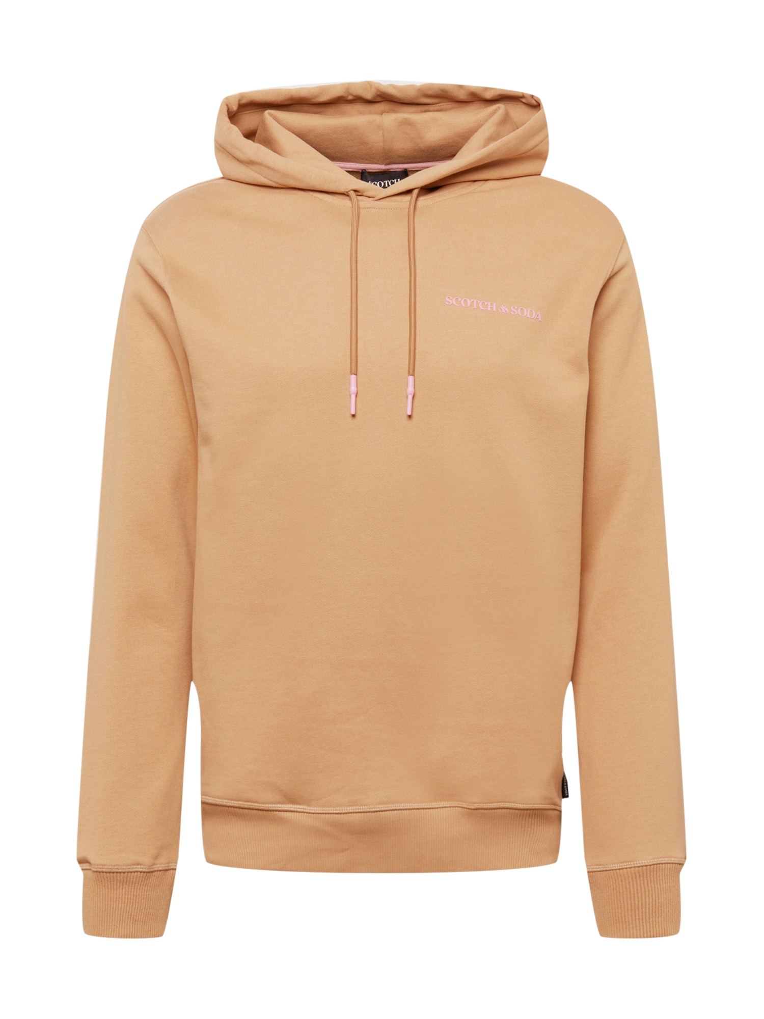 Scotch & Soda Organic Cotton Hoodie in 4542-Graceland Sand at Nordstrom, Size Large