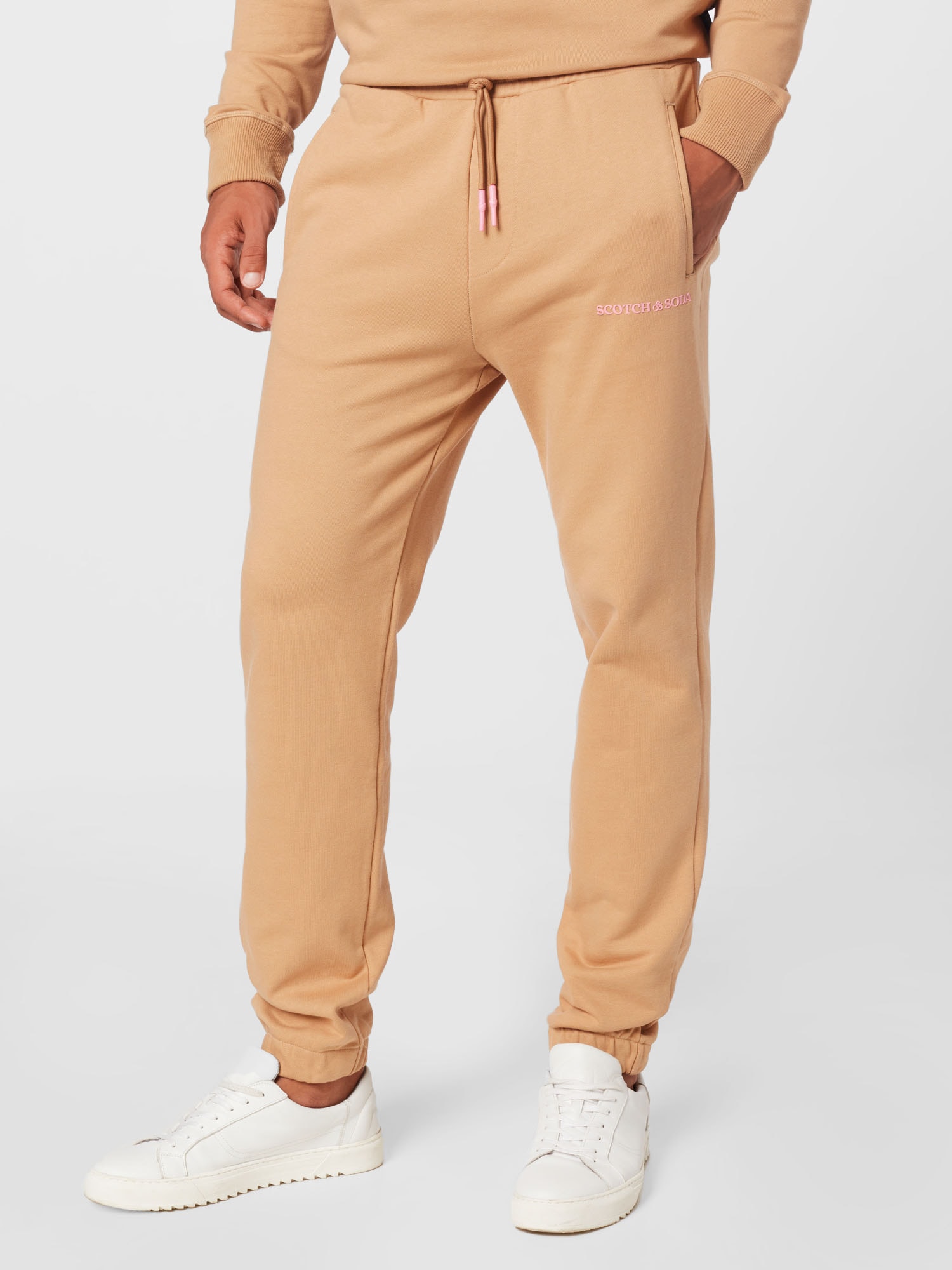 Scotch & Soda Men's Organic Cotton Sweatpants in 4542-Graceland Sand at Nordstrom, Size X-Large thumbnail