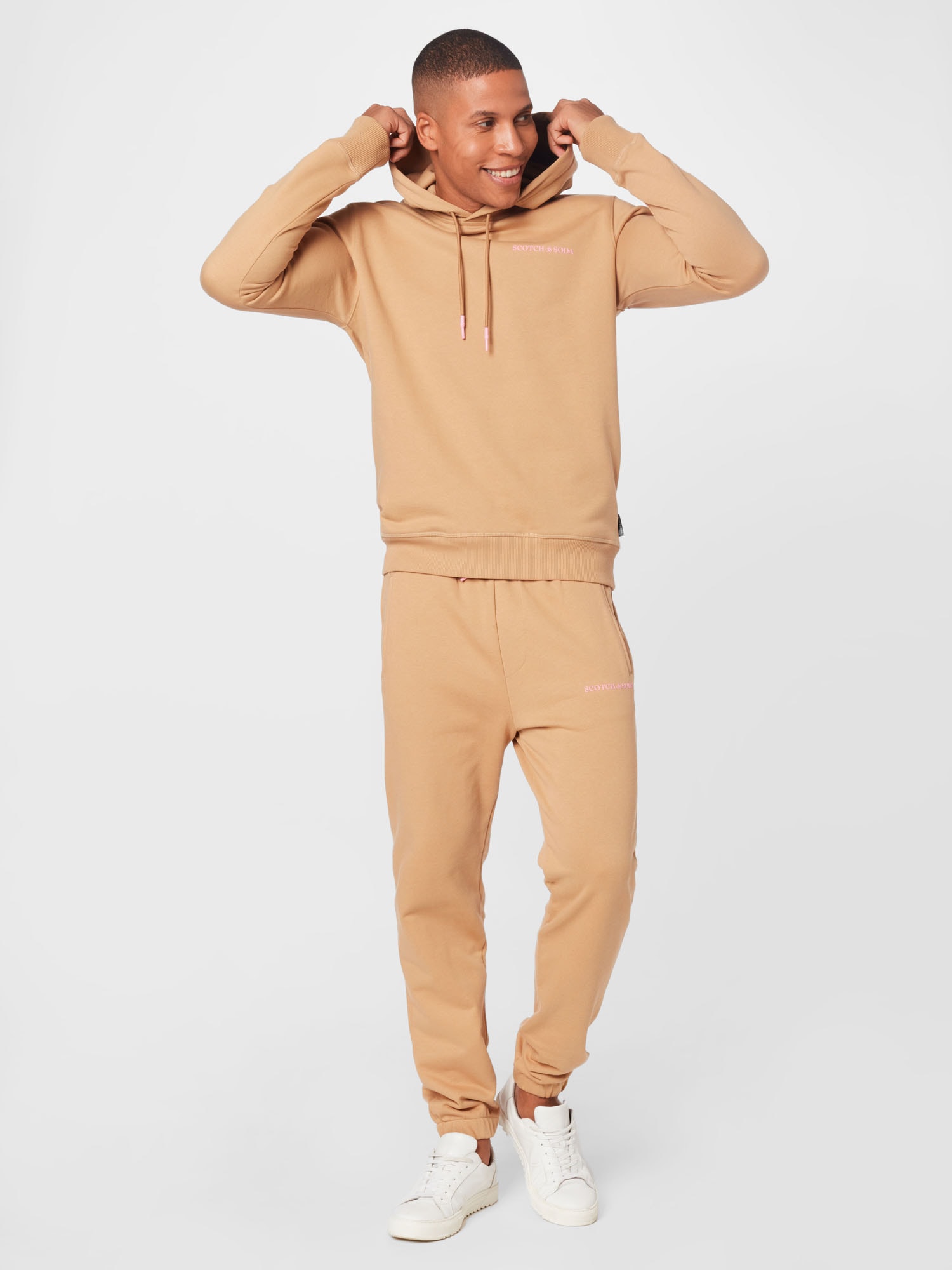 Scotch & Soda Men's Organic Cotton Sweatpants in 4542-Graceland Sand at Nordstrom, Size Xx-Large thumbnail