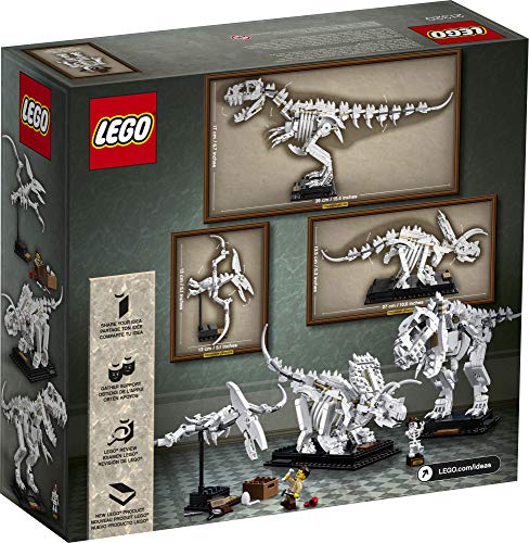 LEGO Ideas 21320 Dinosaur Fossils Building Kit (910 Pieces) thumbnail