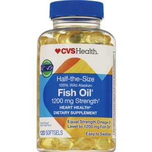 CVS Health 100% Wild Alaskan Fish Oil 