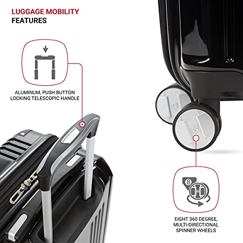 SwissGear 2-Piece Set (20/27), Black thumbnail