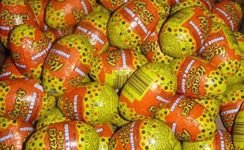 Reese's Pieces, Easter Shake & Break Milk Chocolate Eggs Candy, 1.2 Ounce (Pack of 42) thumbnail