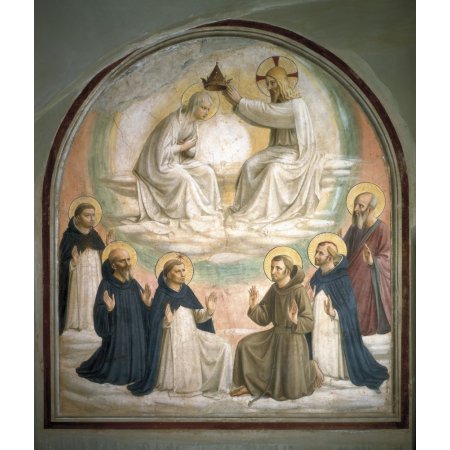 Angelicofra (1387-1455) Canvas Art - (24 X 36)