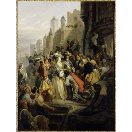 1679 Alfred Johannot (1800-1837) French School Canvas Art - (24 X 36)