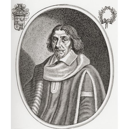 Henri De Mesmes Lord of Roissy Marquis of Mongneville and Everly 1575-1650 French Magistrate and Mayor of Paris from Les Heures Libres Published 1908