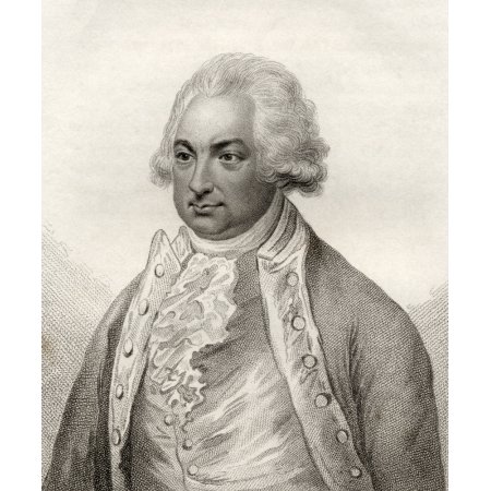 Constantine John Phipps 2Nd Baron Mulgrave 1744 1792 English Explorer from the Book a Catalogue of Royal and Noble Authors Volume Iv Published 1806 Ca