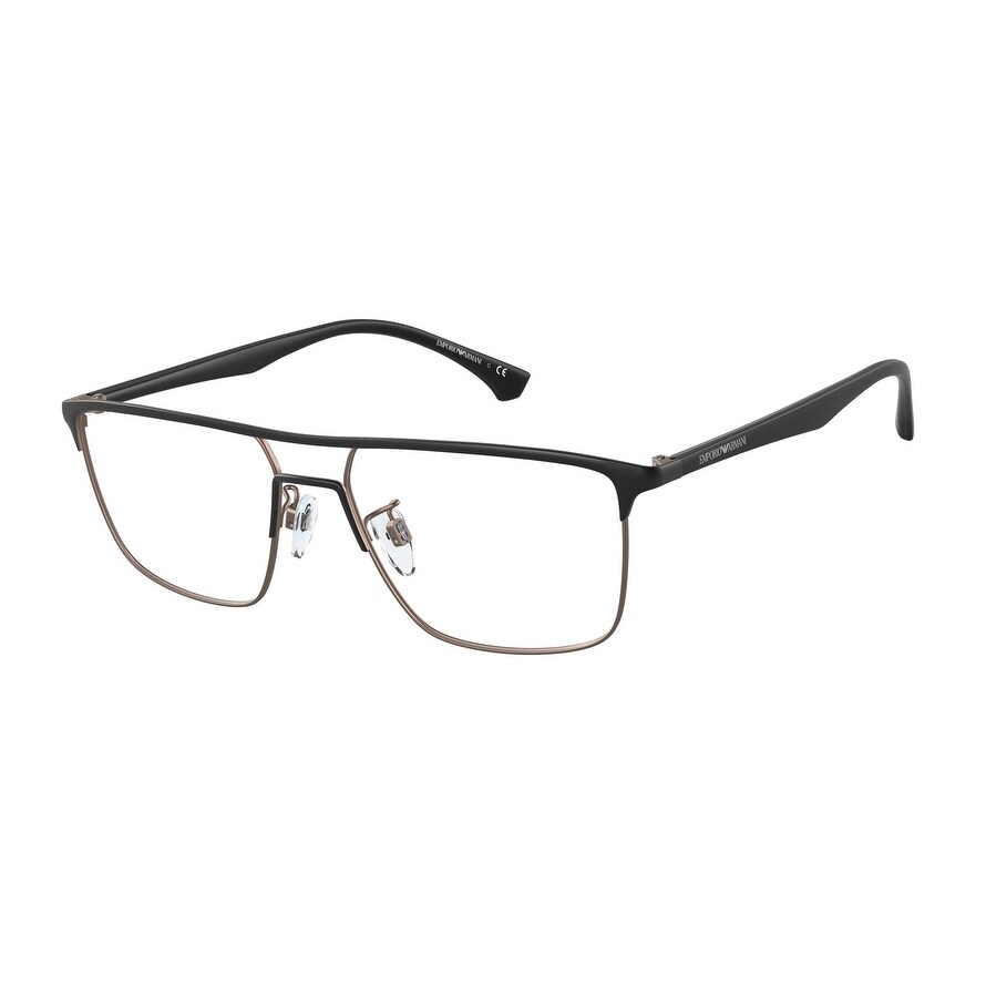 Emporio Armani EA1123 - Preto Fosco/Marrom - 3252/55 -