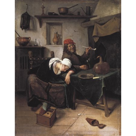 Steenjan (1626-1679) Canvas Art - (18 X 24)