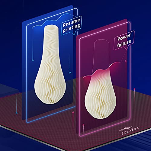 Official Creality Ender 3 V2 3D Printer with Carborundum Glass Platform Silent Motherboard Smooth Filament Feed-in Power Supply Resume Printing Functi thumbnail