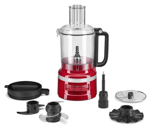 KitchenAid 9 Cup Food Processor  Empire Red  KFP0921