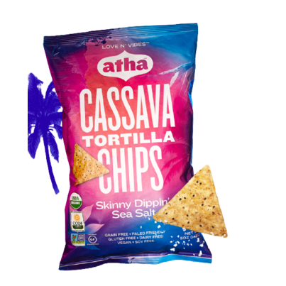 Cassava Tortilla Chips Skinny Dippin' Sea Salt