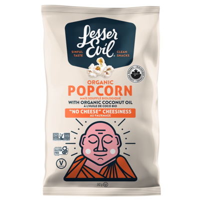 Lesser Evil Popcorn No Cheese