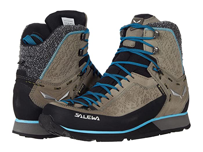Salewa MTN Trainer 2 Winter GTX Hiking Boots - Women's Bungee Cord/Delphinium 10 00-0000061373-7950-10