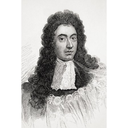 William Iii King of England Scotland and Ireland 1650-1702 Aka William of Orange from Old Englands Worthies by Lord Brougham and Others Published Lond