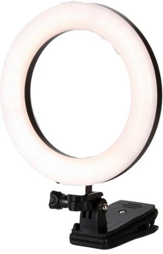 Sunpak - Rainbow Ring Light with Adjustable Clip Mount