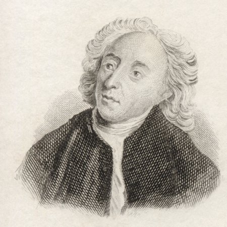 Alexander Pope 1688 to 1744 English Satirical Poet from Crabbs Historical Dictionary Published 1825 Canvas Art - Ken Welsh Design Pics (24 X 24)