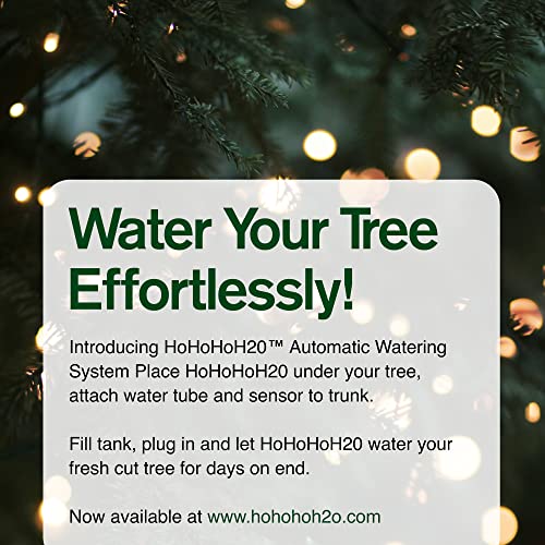 HoHoHoH2o Automatic Christmas Tree Watering System Device, Santa’s Tree Helper Keeps Your Christmas Tree Healthy and Fresh, Refillable 2.5 Gallons C