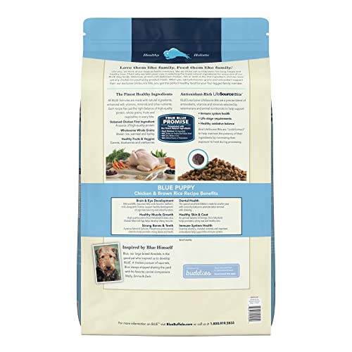 Blue Buffalo Life Protection Formula Natural Puppy Dry Dog Food, Chicken and Brown Rice 30-lb thumbnail