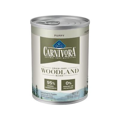 Blue Buffalo Carnivora Woodland Blend Grain-Free Puppy Wet Dog Food, 12.5-oz, Case of 12