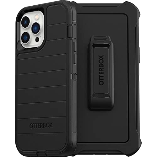 Photo 1 of OtterBox Defender Series Pro Case for Apple iPhone 13 Pro Max and iPhone 12 Pro Max - Black
