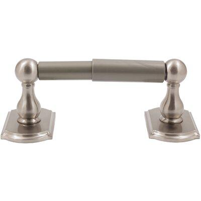 Stone Harbor Hardware Cambridge Wall Mounted Toilet Paper Holder Metal in Gray, Size 2.9 H X 5.8 W X 7.0 D in | Wayfair 4542-15