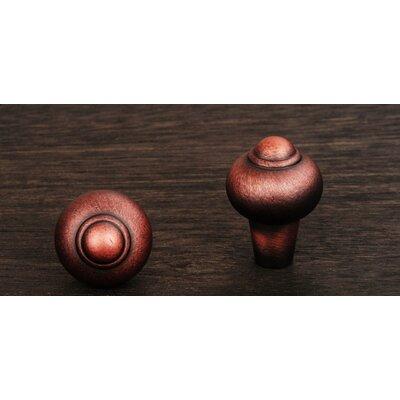 Rk International CK Series 1 Diameter Round Knob Metal in Brown | Wayfair CK 9306 DC