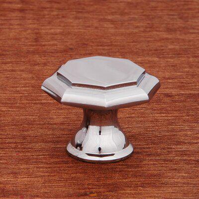 Rk International CK Series Geometric Knob Metal in Gray, Size 1.25 H X 1.25 W in | Wayfair CK 3252 C