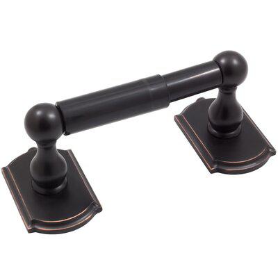 Stone Harbor Hardware Cambridge Wall Mounted Toilet Paper Holder Metal in Brown, Size 2.9 H X 5.8 W X 7.0 D in | Wayfair 4542-11P