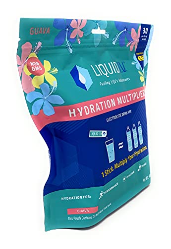 Liquid I V Liquid I.V. Hydration Multiplier, Electrolyte Powder, Easy Open Packets, Supplement Drink Mix (Guava 30 Count) thumbnail