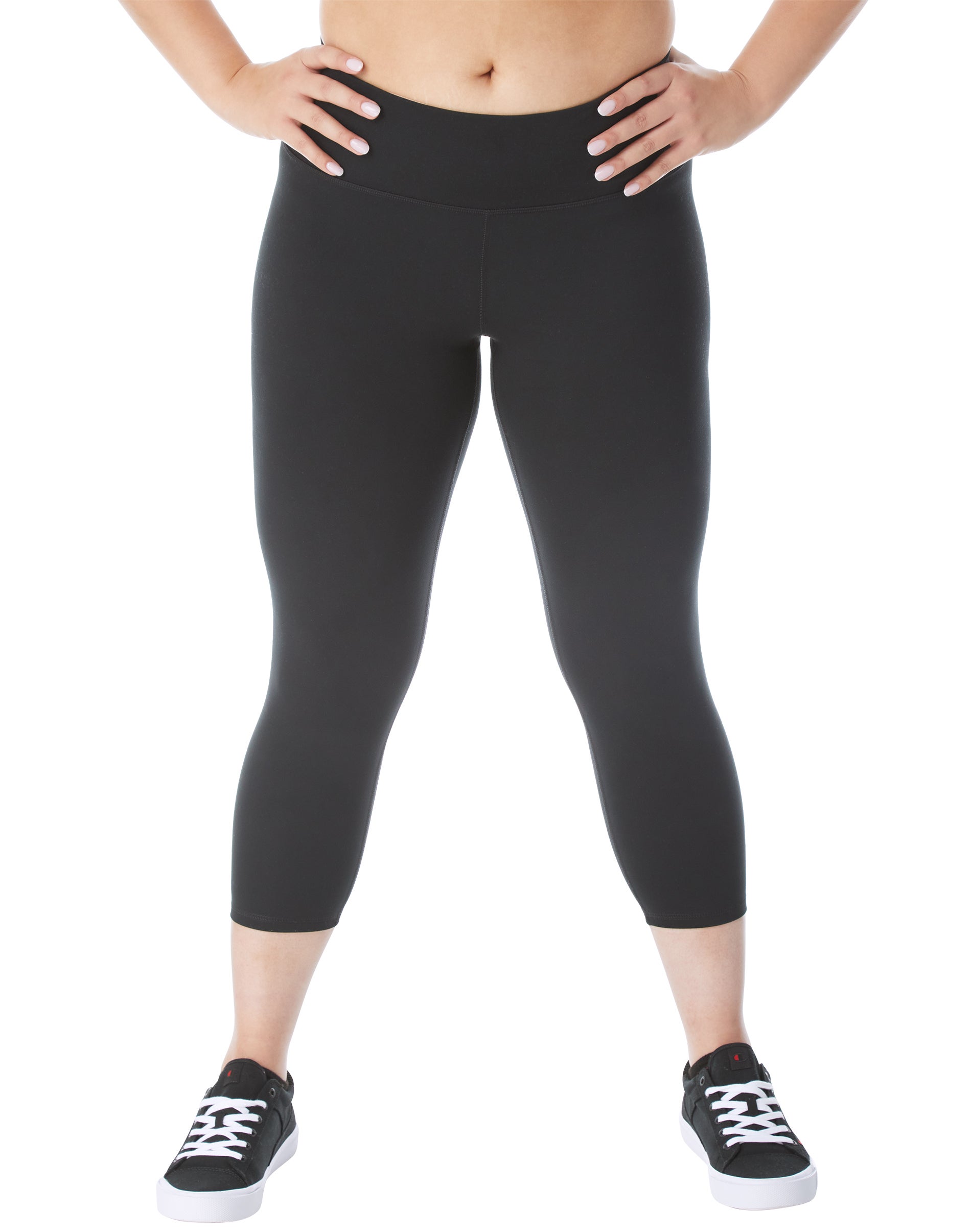 Champion Plus Size Soft Touch Cropped 194959287657 1X RT $60.0