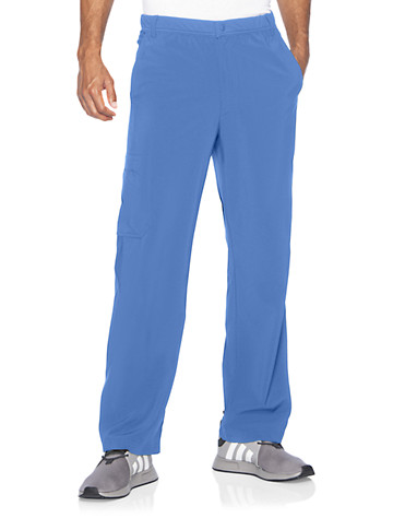 Urbane Performance 5-Pocket Scrub Pants for Men: Modern Tailored Fit  Super Stretch  Elastic Waist Cargo Medical Scrubs 9253