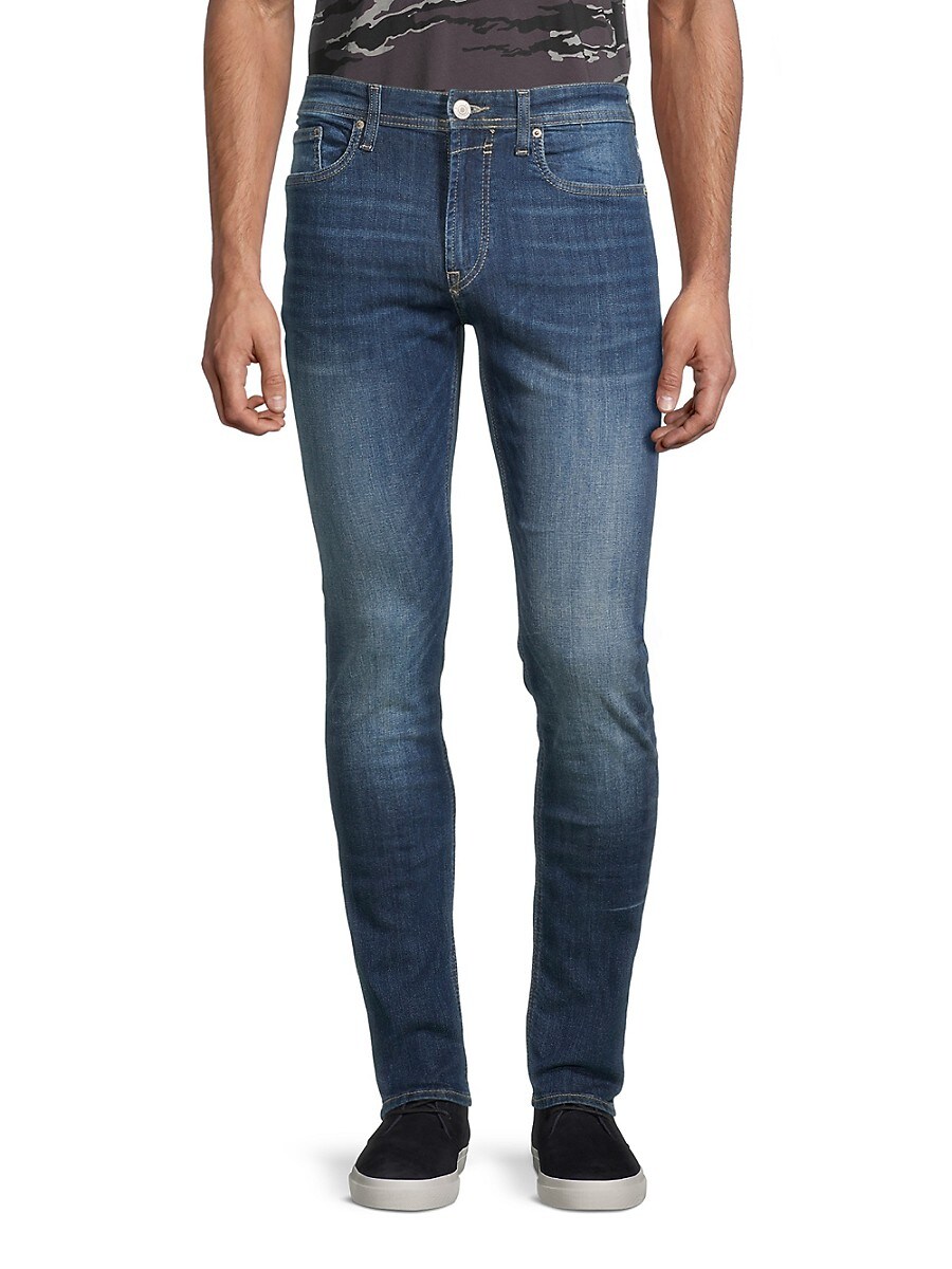 BUFFALO David Bitton Men's Max-X Skinny Stretch Jeans - American Blue - Size 33 32