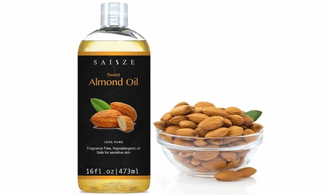 100% Natural Sweet Almond Oil 16 Oz