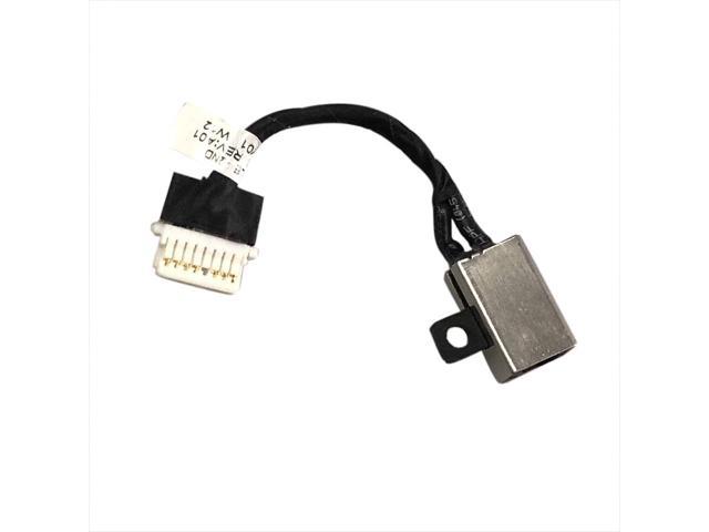 Dc Power Jack Socket Plug Charging Port with Cable Replacement for Dell Inspiron 7586 P76f 7786 7390450.0Ez0a.0011(7Cm)
